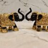 Gold plated elephant