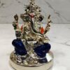 Silver plated Ganesha murthi