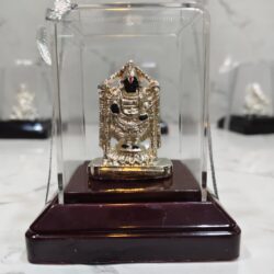 Silver plated idols with gift box