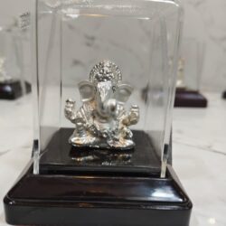 Silver plated idols with gift box