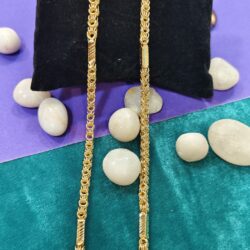 24k Gold mix chain daily use chain